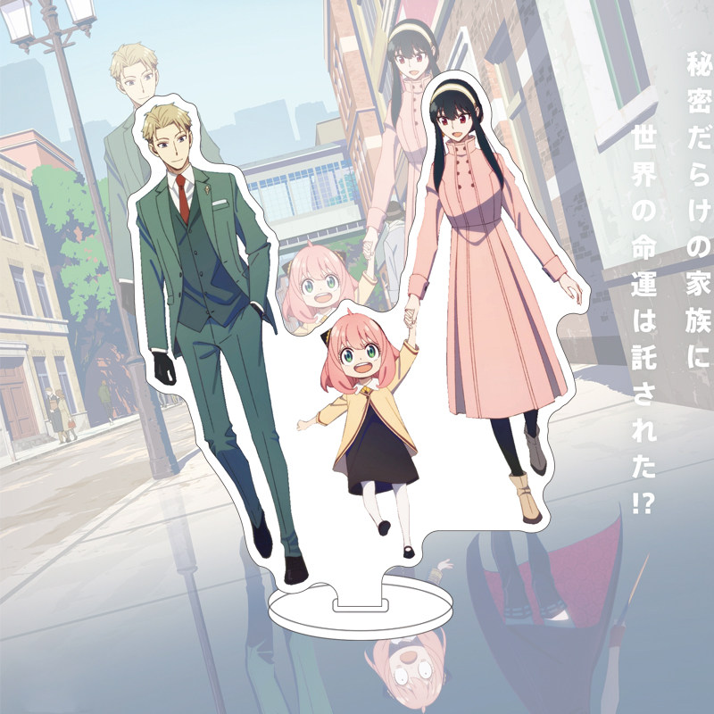 16CM Anime SPY×FAMILY Figure Y - Figma Stand Set ulasan dan harga