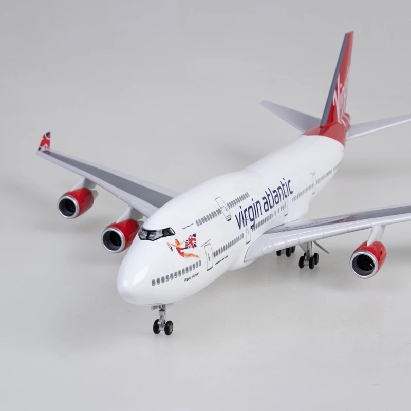 47cm Virgin Atlantic B747 Airp - Model Airplane Plastic ulasan dan harga