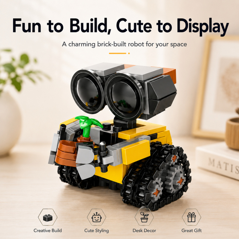 Mini Robot Building Blocks Set - Building Block Mini ulasan dan harga
