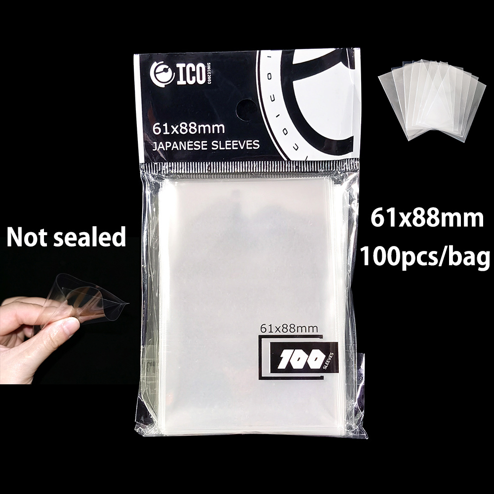 100pcs/pack High Quality Trans - Card Penny Sleeve ulasan dan harga