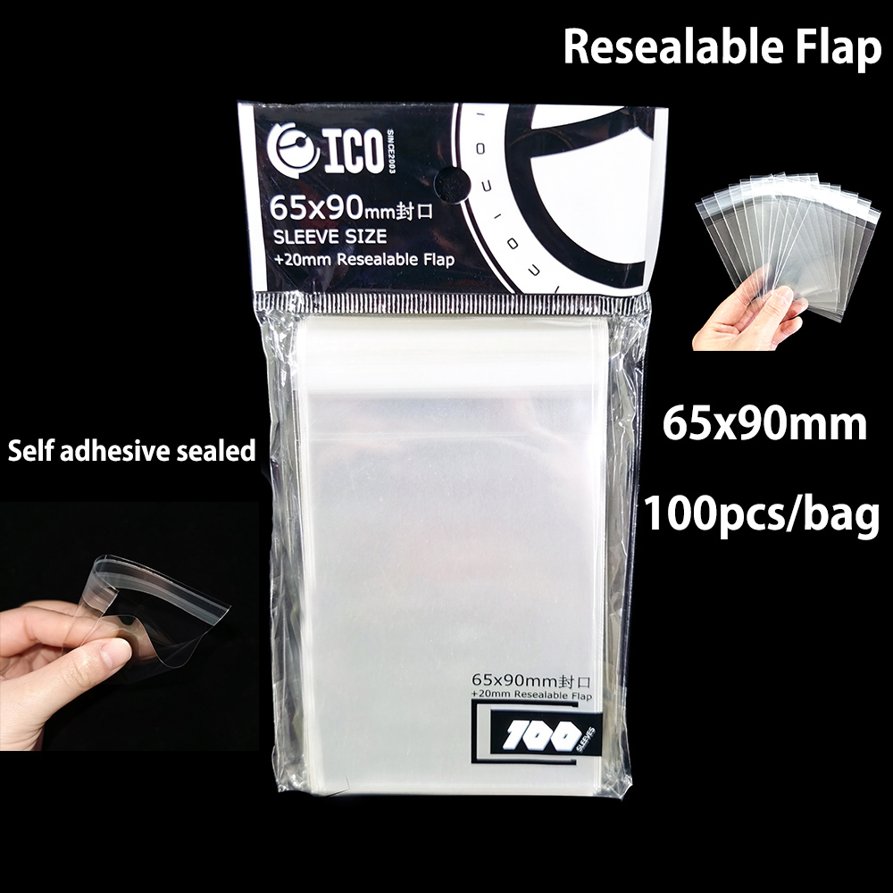 100pcs/pack High Quality Trans - Card Penny Sleeve ulasan dan harga