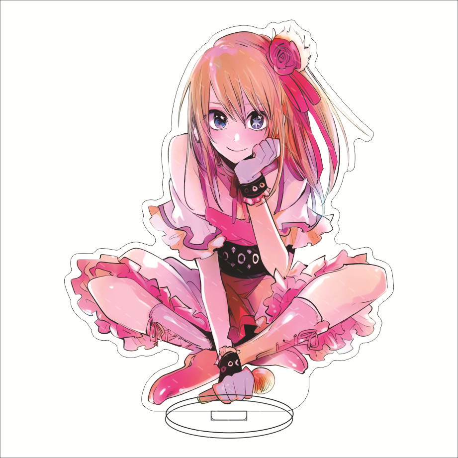 16CM Anime Figure Oshi no Ko H - Figma Stand Set ulasan dan harga