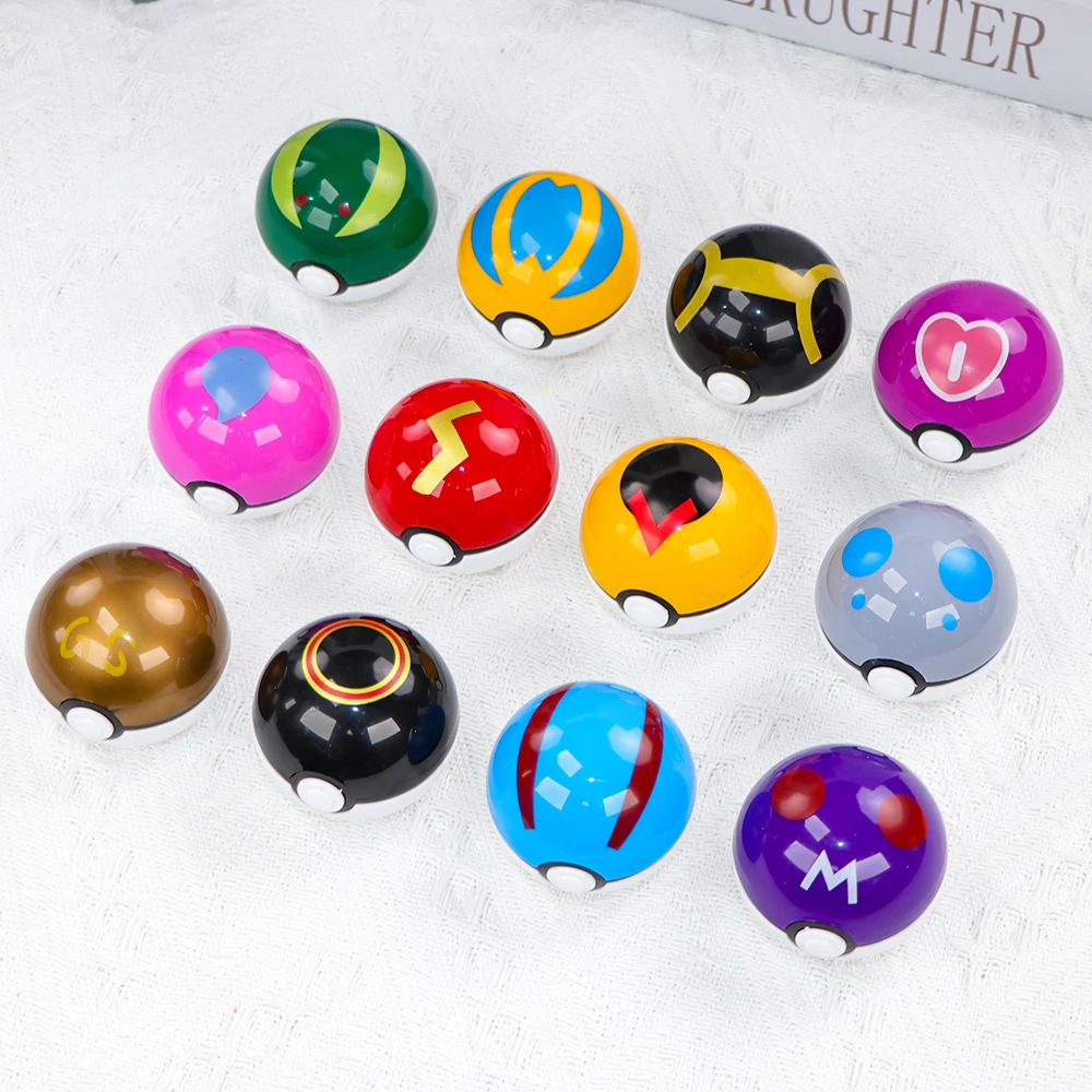 12PCS Pokemon Ball Pokeball Pi - Vinyl Figure Blank ulasan dan harga
