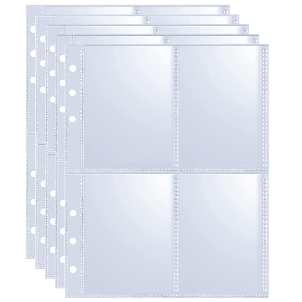 4 Pockets Photo Card Sleeves B - Trading Card Binder ulasan dan harga