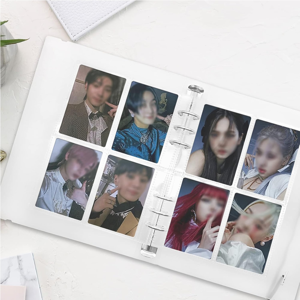 4 Pockets Photo Card Sleeves B - Trading Card Binder ulasan dan harga