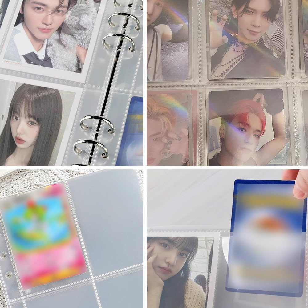 4 Pockets Photo Card Sleeves B - Trading Card Binder ulasan dan harga