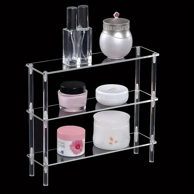 Vertical Acrylic Display Riser - Pop Display Shelf ulasan dan harga