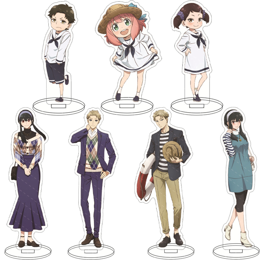 16CM Anime Figure ‌SPY×FAMILY‌ - Figma Stand Set ulasan dan harga