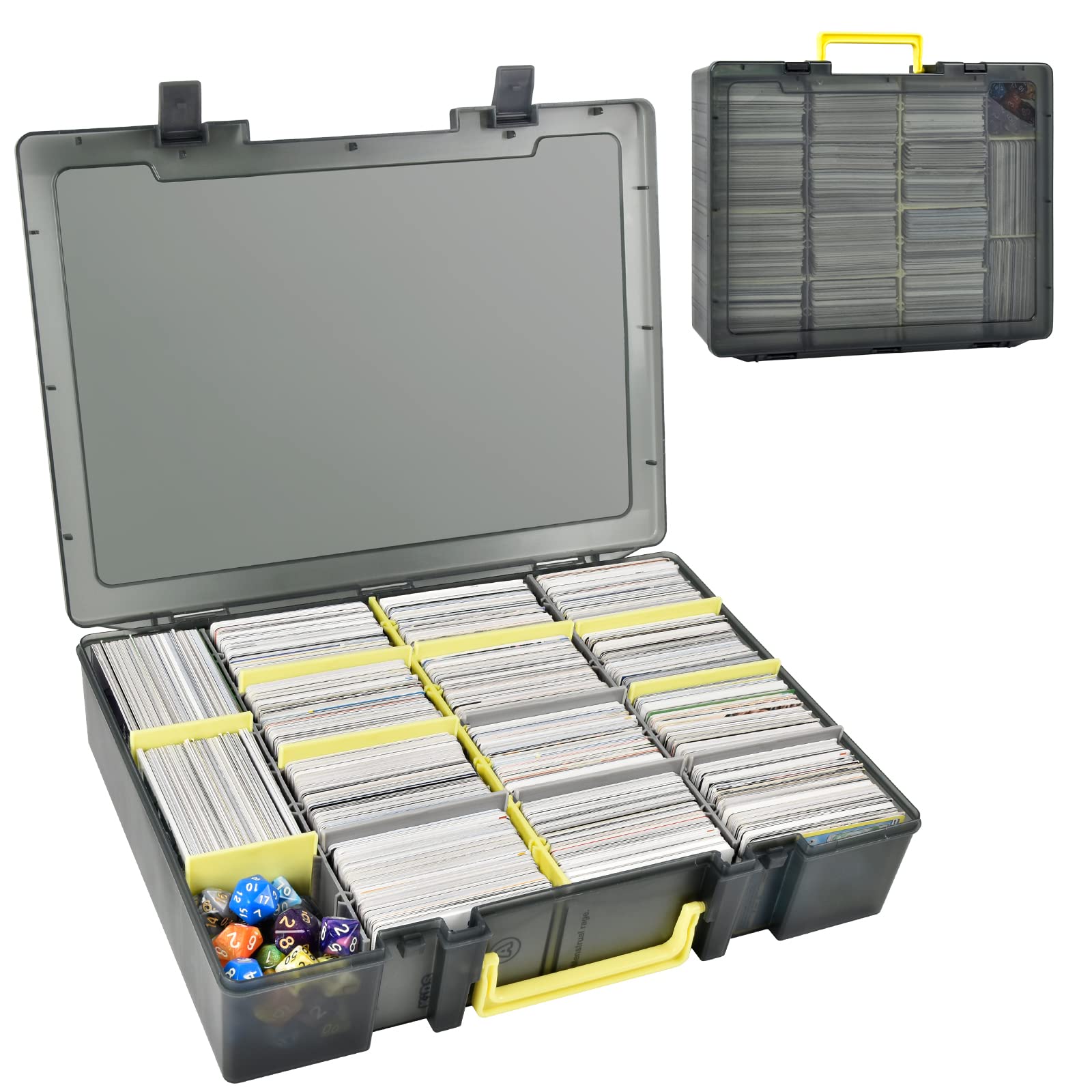 Clear Trading Card Storage Box - Trading Card Binder ulasan dan harga