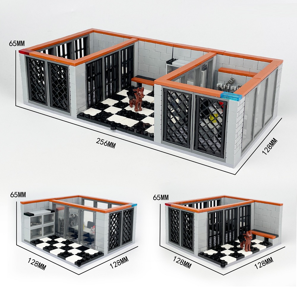 302PCS Prison City Police Stat - Lego Set Creator ulasan dan harga