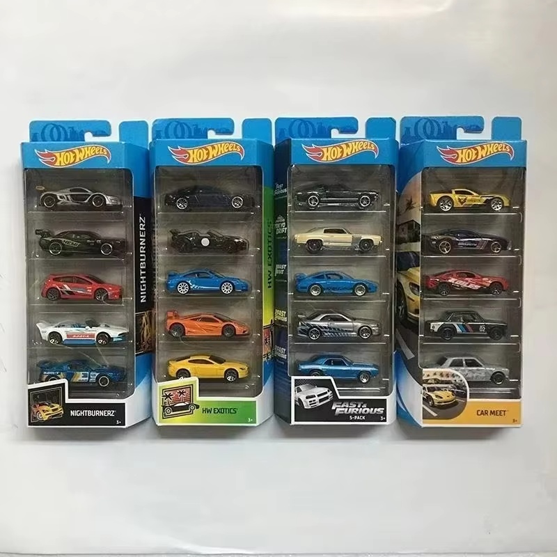 Hot Wheels Five Cars Set 1806  - Hot Wheels Car Track Sets ulasan dan harga