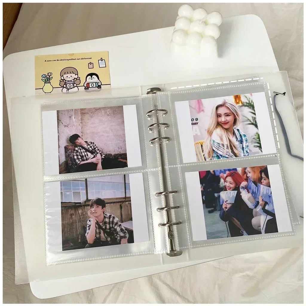 1-4 Grid Transparent Photocard - Trading Card Binder ulasan dan harga