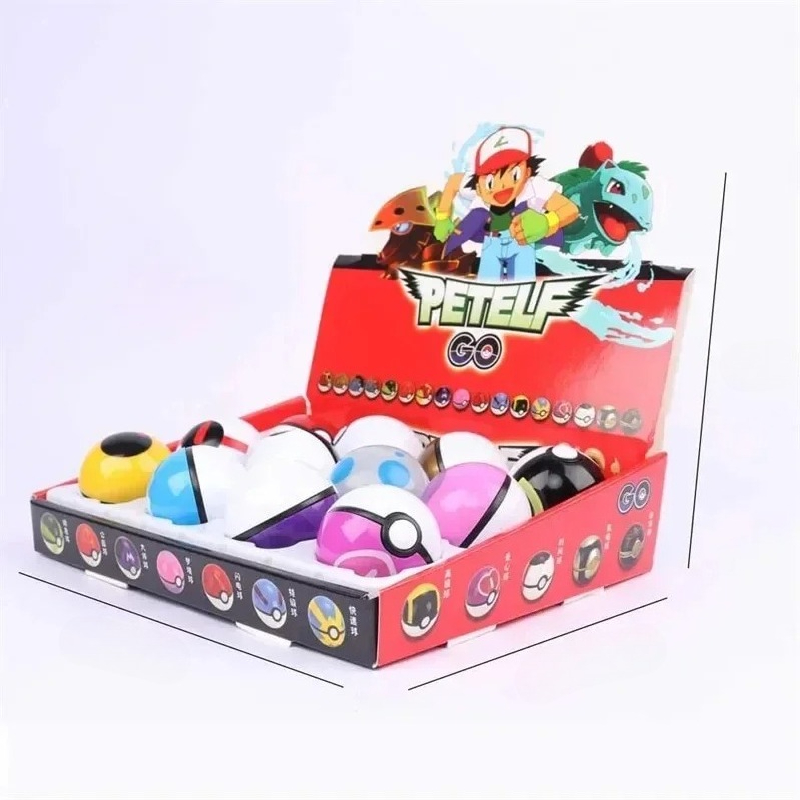 Pokemon Figure 12pcs/Set Poké  - Vinyl Figure Blank ulasan dan harga
