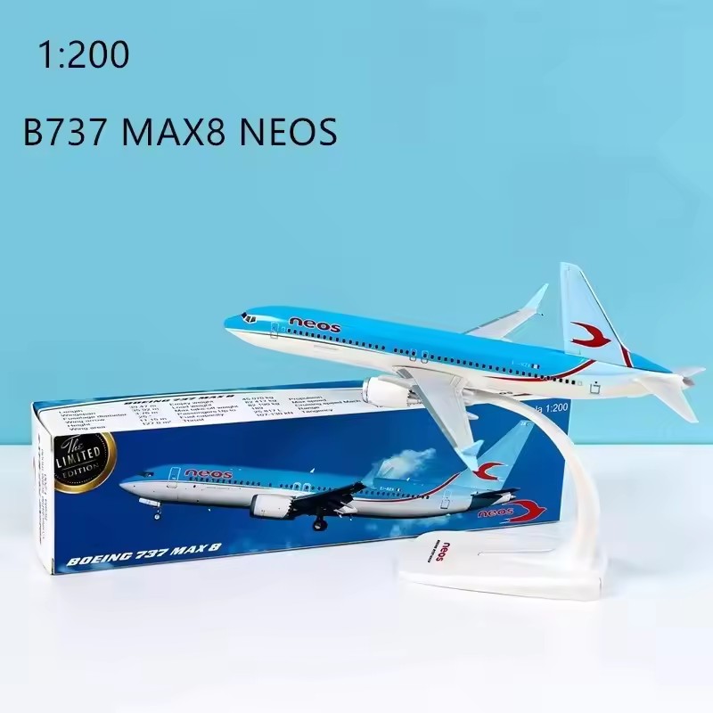 1:200 Scale B737 MAX8 Neos Air - Model Airplane Plastic ulasan dan harga