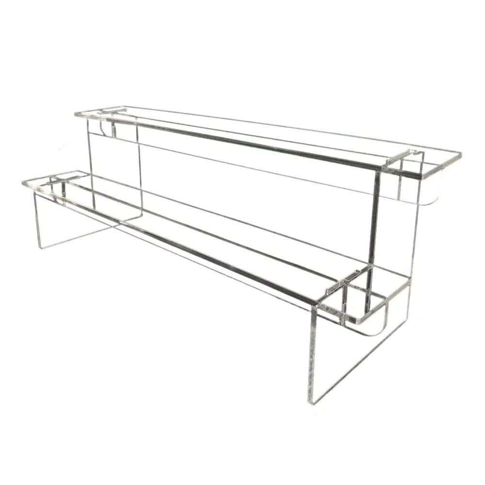 1-5 Tier Acrylic Display Stand - Pop Display Shelf ulasan dan harga