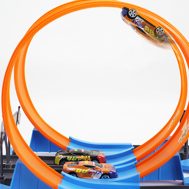 Hot Stunt Speed Double Car Whe - Hot Wheels Car Track Sets ulasan dan harga