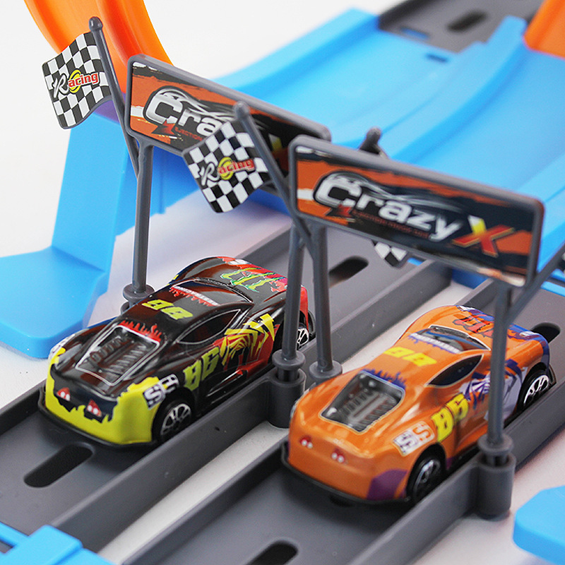 Hot Stunt Speed Double Car Whe - Hot Wheels Car Track Sets ulasan dan harga